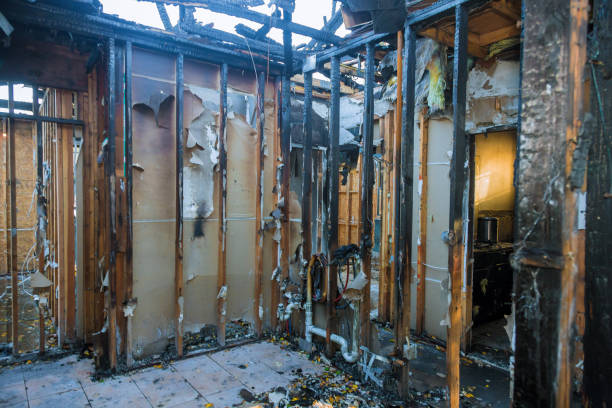 Professional Emergency Fire Cleanup technician working in Rosemead, CA